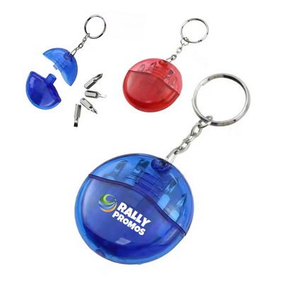 Mini 4-in-1 Screwdriver Tool Set w/Keychain