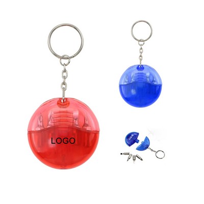 Mini 4-in-1 Screwdriver Tool Set Keychain