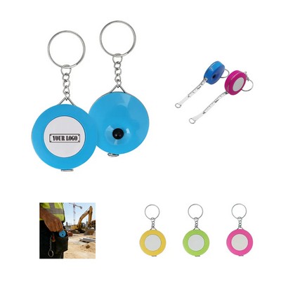 60" Measuring Tape Keychain Ruler